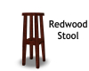 Redwood Stool