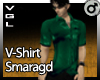 VGL V-Shirt Smaragd