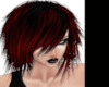 SHAGGY RED W BLACK HL