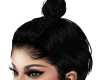 KH*Black short ponytail