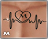 M pulse tattoo