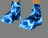 Blue Rave Boots