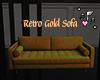 Retro Gold Sofa
