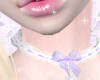 pu. polka choker ❀