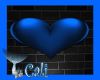 blue room heart sign