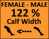Calf Scaler 122%