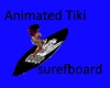 Tiki Surf Board Animated