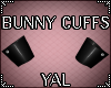 ✘ Bunny Cuffs Black