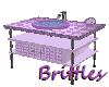 Baby Sink - Purple Plaid