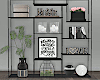 Modern Black Shelf