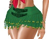 Green Race Skirt