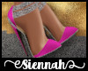 Valentine Hot Pink Pump