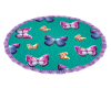 Butterfly Round Rug