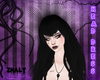 Black hair accessories
