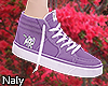 Sneakers Cat Purple!
