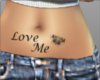 Love Me tattoo