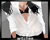 [W] School White Shirt
