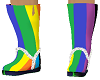 snow boots m rainbow