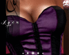 [4Y] corset purple