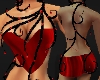 *Sexy Vamp Red Dress