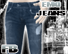 [FB]Emo Girl Jeans Blue