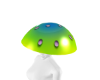 glowing metal mush head