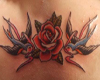 chris rose back tatto