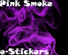 [e-Stickers]Pink Smoke