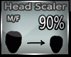 Scaler Head 90% M/F