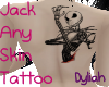 Jack AnySkin Back Tattoo