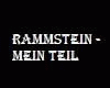 Rammstein - Mein Teil