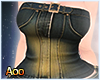 Ⓐ Belted Top Denim