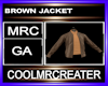 BROWN JACKET