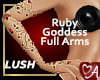 .a Ruby Gold Lush Arms