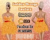 Golden Orange Couture
