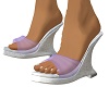 ASL Daisy Purple Heels