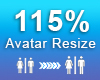 115% Avatar Scaler M/F
