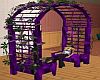 purple animated trellis