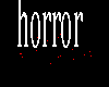 Horror sticker