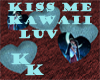 (KK)KISS PILLOW KAWAII L