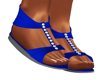 Sexy Blue Sandals