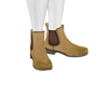 (7K)Tan Leather Boots