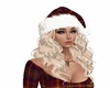 MzE Rust Plaid Santa Hat