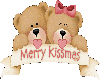 Merry Kissmas bears