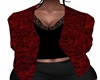 Red/Bl Sweater w/ Cami