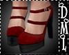 [DML] Red Strap Heels