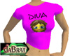 ~MDB~ DIVA SMILEY PINK T