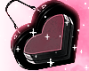 1S♥ Black Heart Bag