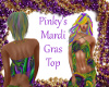 Pinkys Mardi Gras Top