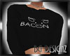 [BGD]Bacon Top-Black-F
